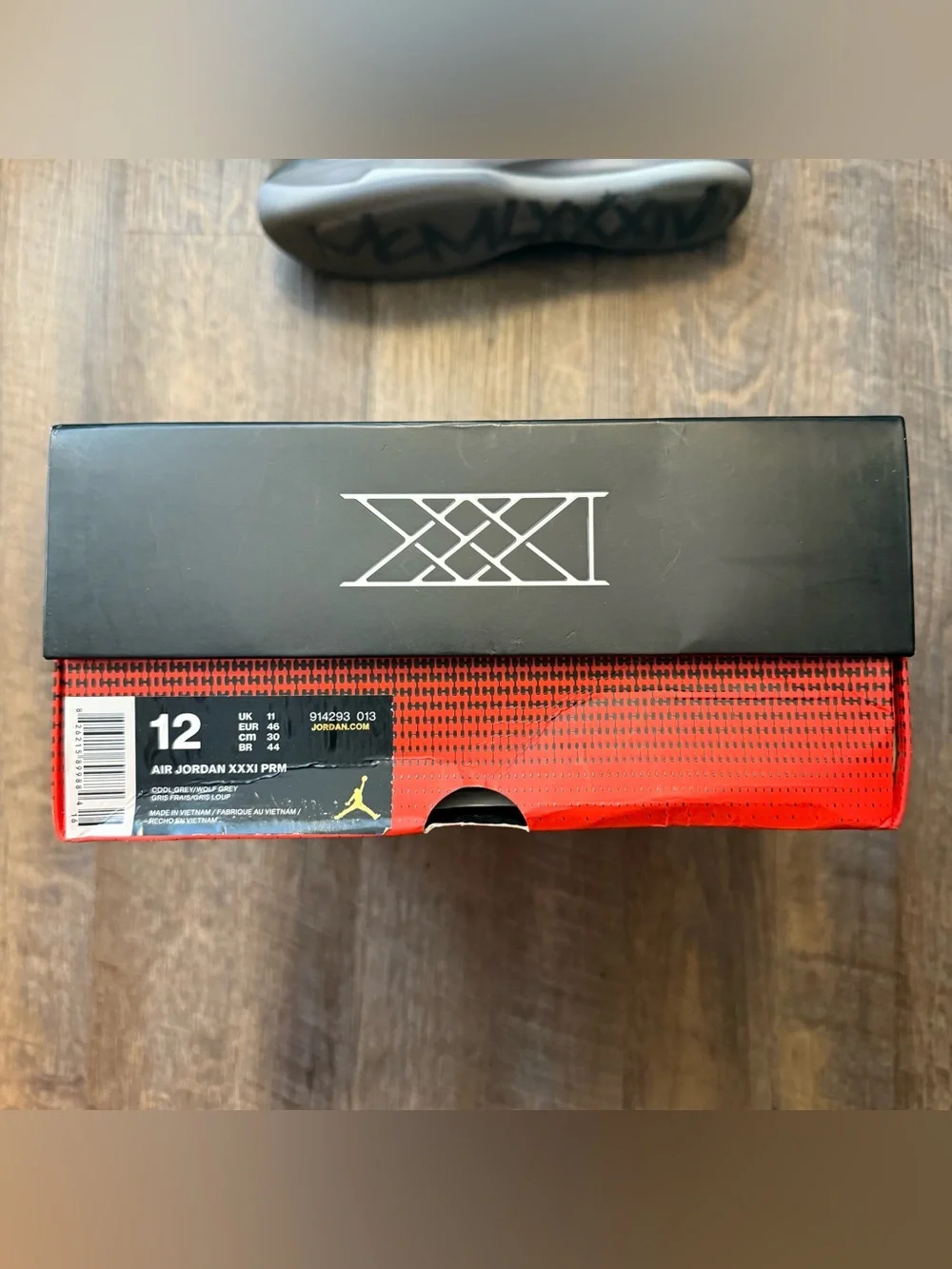 Nike Air Jordan 31 XXXI Metallic Silver Battle Grey